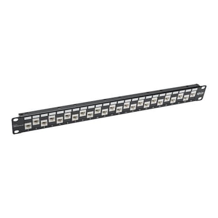 Tripplite 24-Port Cat6A Cat6 Cat5E Patch, N252-024-6A-OF N252-024-6A-OF